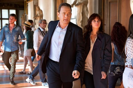 Tom Hanks and Felicity Jones in Inferno, which the critics said wasn’t too hot