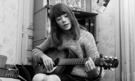 Françoise Hardy in 1964. At the end of the 60s, after a string of hits, she gave up performing live: ‘I hated what it all involved.’