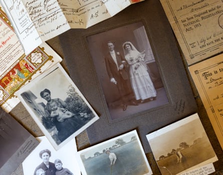Old photographs and documents