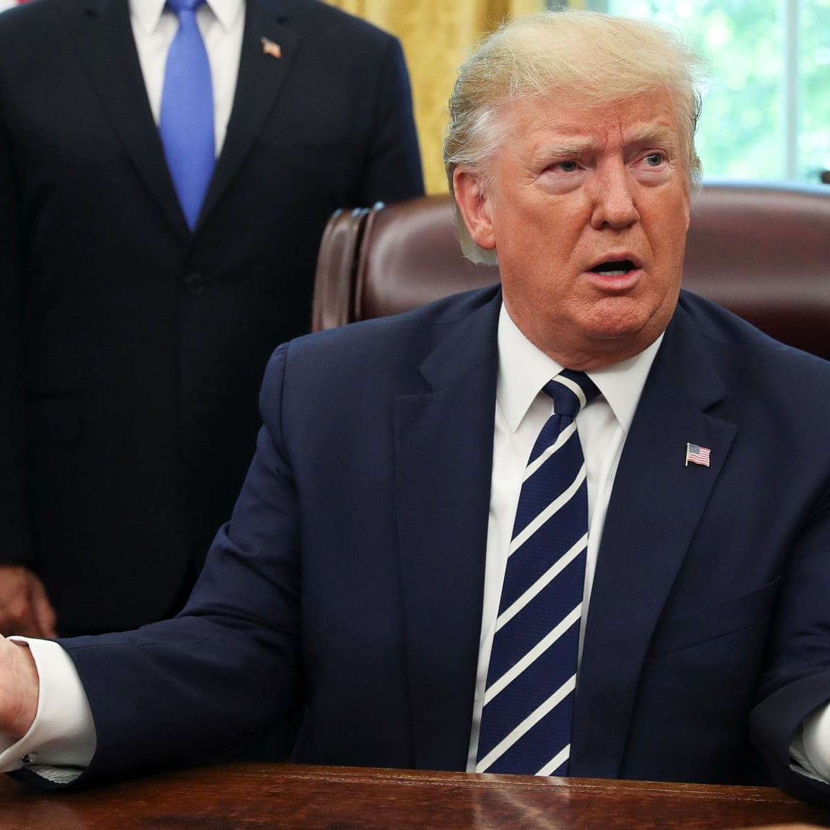 Donald Trump Offers His Backing To Boris Johnson To Become Pm Donald Trump The Guardian