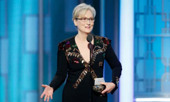 Meryl Streep: 'Disrespect invites disrespect, violence invites violence.'