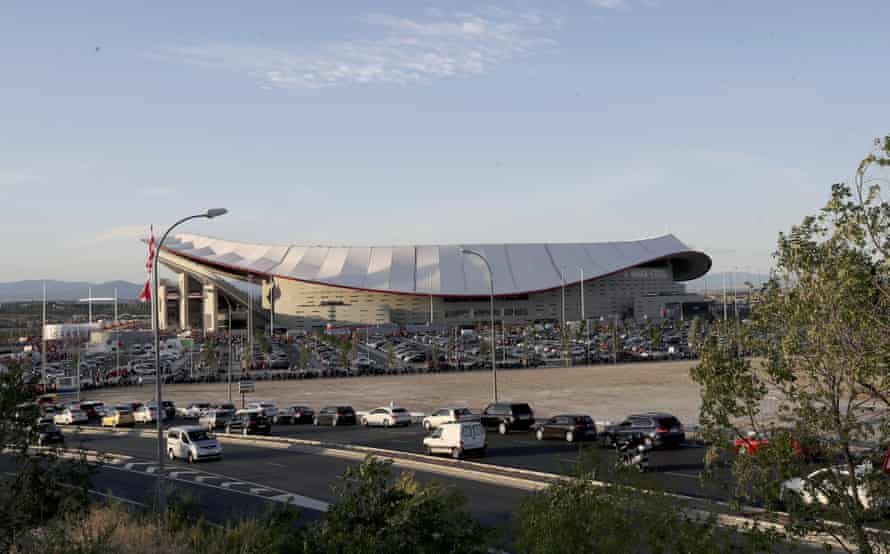 A Stadium Called Wanda Opening Night At Atletico Madrid S New Home Atletico Madrid The Guardian
