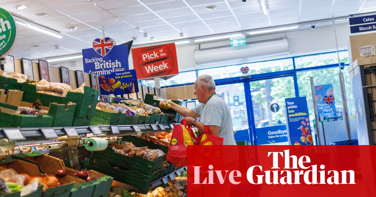 UK inflation unexpectedly stays at 2.8% with higher transport costs offset by slower food price rises – business live