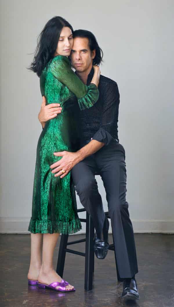 ‘I am a frequent visitor in my husband’s songs, I seem to be always walking in and out of them’: Susie and Nick Cave.
