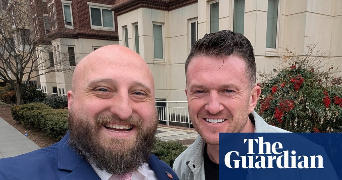 Tommy Robinson tours the State Department, where "America First" visa policy means extremists enter, students exit, and the rule of law is held at passport control for questioning.