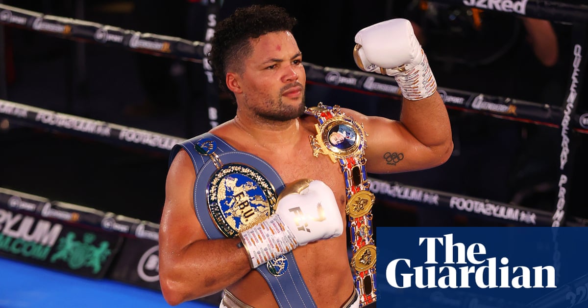 Joe Joyce scores points for boxings integrity on night of hysteria | Kevin Mitchell