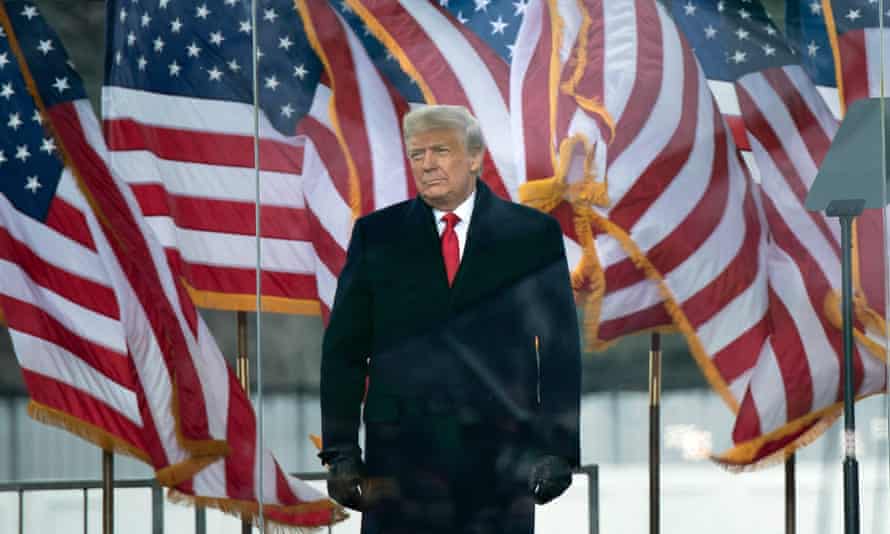 Donald Trump on 6 January 2021.