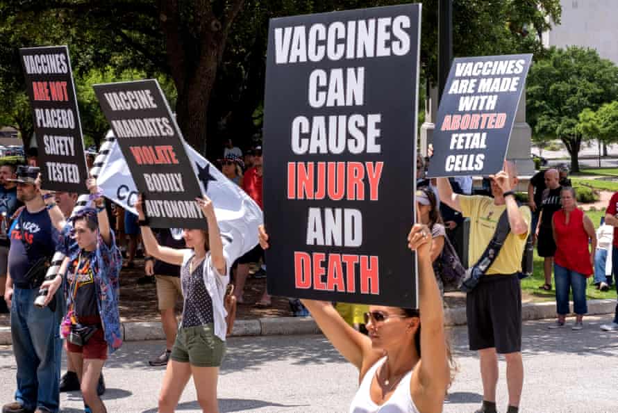 Protesters attend the Texas Freedom rally held at the capitol building in May 2020.