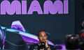 Lewis Hamilton speaks in Miami before this weekend’s Miami Grand Prix.
