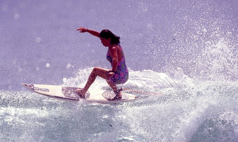 Surf queen … Pauline Menczer in Girls Can’t Surf. 