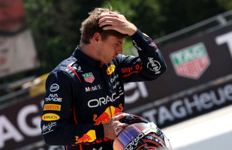 Max Verstappen is out on the first lap!