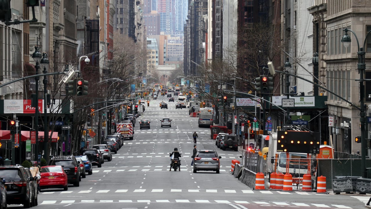 Manhattan Streets Empty As New York City Goes Into Coronavirus Lockdown Video World News The Guardian Manhattan Streets Empty As New York City Goes Into Coronavirus Lockdown Video World News The Guardian