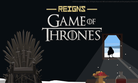 Hours of schemes, conversations and grisly ends … Reigns: Game of Thrones.