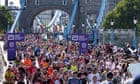 'The London Marathon is back': junior doctor stars as masses return to streets