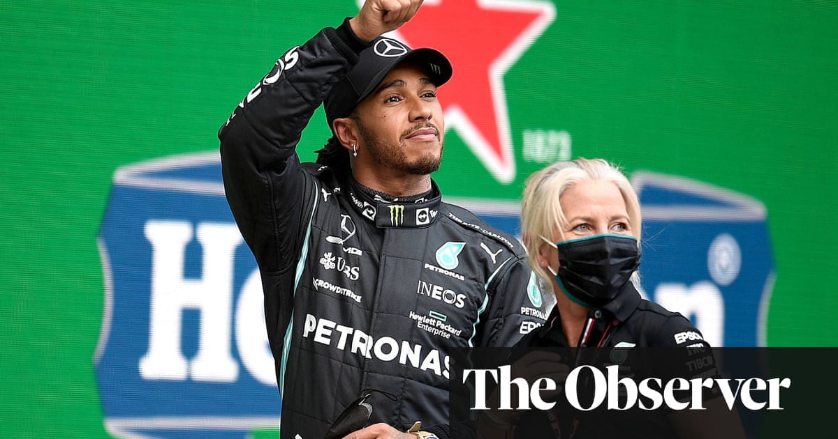 Lewis Hamilton battles back brilliantly from penalty in Brazil sprint