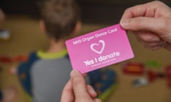 NHS Organ Donor Card