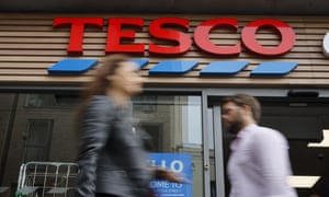 A Tesco store.