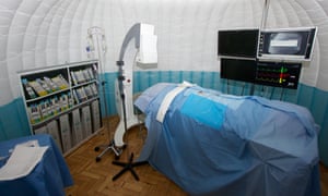 An AngioSuite at Imperial’s specialist centre for engagement and simulation science