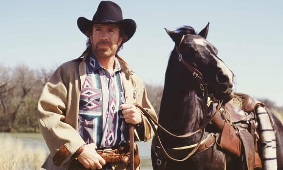Chuck Norris as Cordell Walker in Walker, Texas Ranger