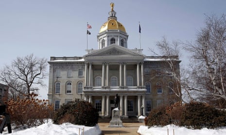 The New Hampshire statehouse in Concord.