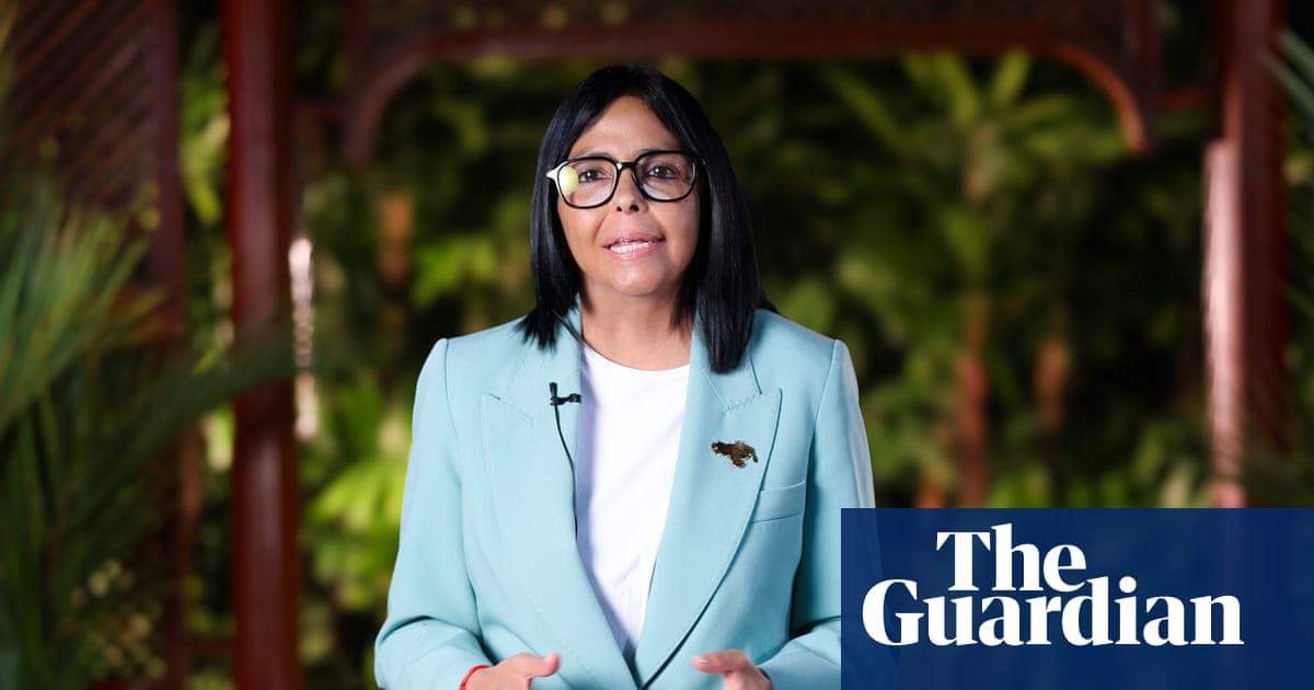 Venezuela’s Delcy Rodríguez says oil deal with Trump has ‘endless’ benefits