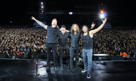 Metallica: James Hetfield, Lars Ulrich, Kirk Hammett, and Robert Trujillo