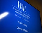 Australia news live: Icac witness compares Liberal factional fighting to Braveheart; Acma takes Optus to court over triple-zero outage
