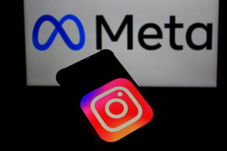 Логотипи Meta та Instagram