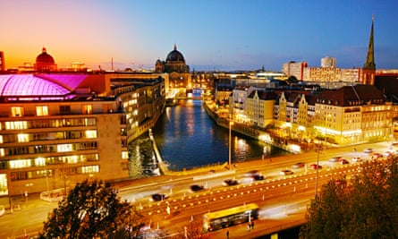 The service reaches Berlin at about 6pm.