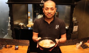 Hideki Irie of Mengekijo Genei