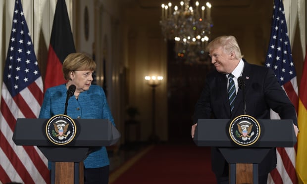 The appointment comes a day before Angela Merkel is due to arrive in Washington. 