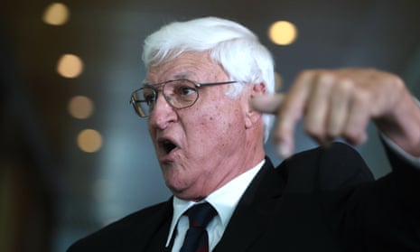 Bob Katter pledged allegiance to the Proud Boys. who are classified by US civil rights organisation as a hate group.