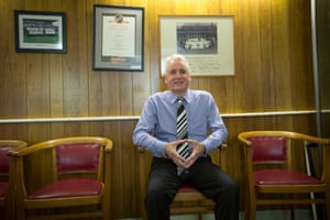 Marine chairman Paul Leary, pictured at the club in 2015.