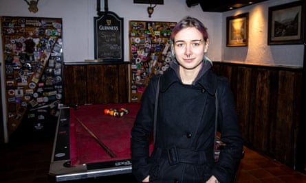 Anna Stangassinger at the Kuckucksnest bar.