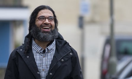 Shaker Aamer, the last British resident held at Guantanamo Bay, back in London on 15 December 2015.