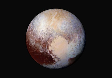 Pluto in color