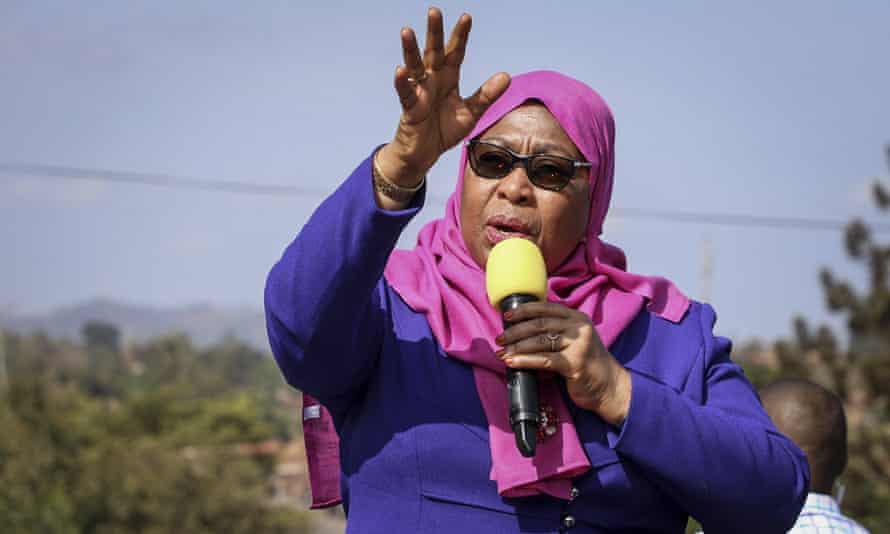 Tanzania's first female leader urges unity after Covid sceptic Magufuli  dies | Tanzania | The Guardian
