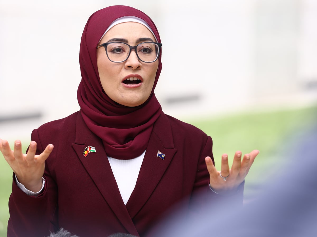 Fatima Payman launches new party, accusing Labor and Coalition of 'stranglehold over our democracy' | Australia news | The Guardian