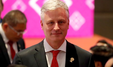 US national security adviser Robert O’Brien attends the Asean-US summit in Thailand
