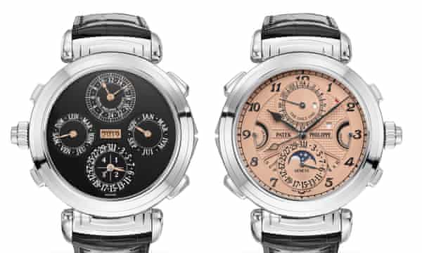 World S Most Expensive Watch Sells For 24 2m In Charity Auction Watches The Guardian