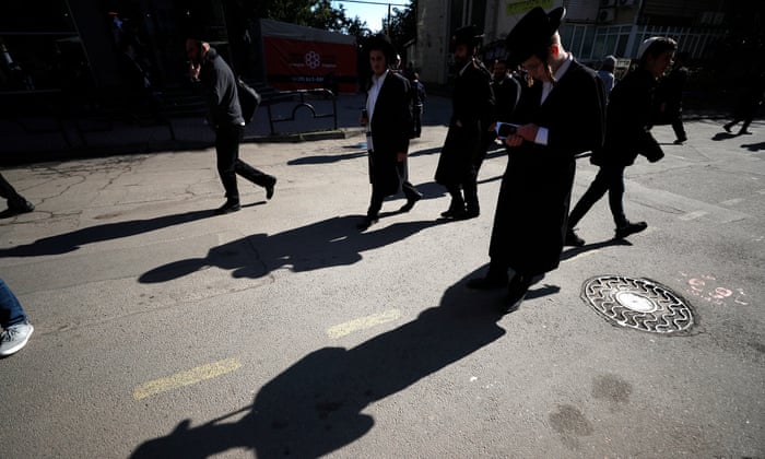 A pilgrim in Uman.
