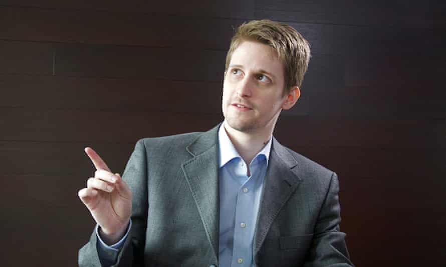 Edward Snowden in 2014.