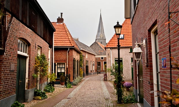 The historical village of Bredevoort, the Netherlands.