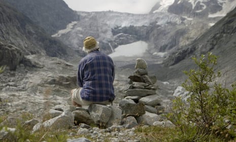 Citizen Nobel … Jacques Dubochet monitors the health of glaciers.