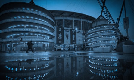 A general view of the Etihad Stadium