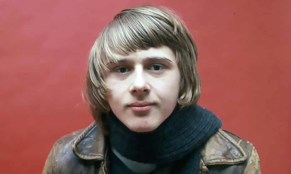 Danny Kirwan in 1968. His compositions would help to move Fleetwood Mac away from their strictly blues roots towards the more melodic soft-rock that made them famous.
