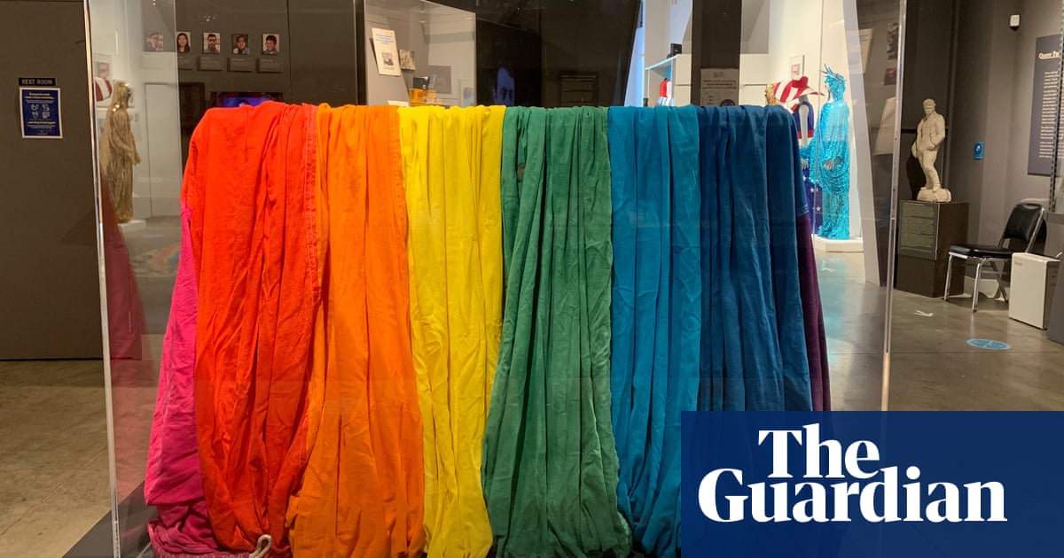Original rainbow Pride flag returns to its San Francisco home after 43 years