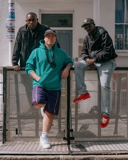 Mike, Maurice and Treble Tee from Rampage Sound