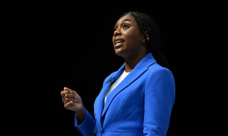 Kemi Badenoch speaking