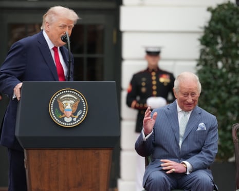 Donald Trump calls King Charles ‘cute’.